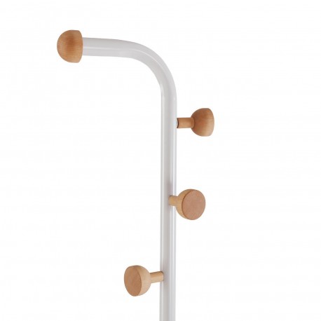 PORTE-MANTEAU CHEKA BLANC