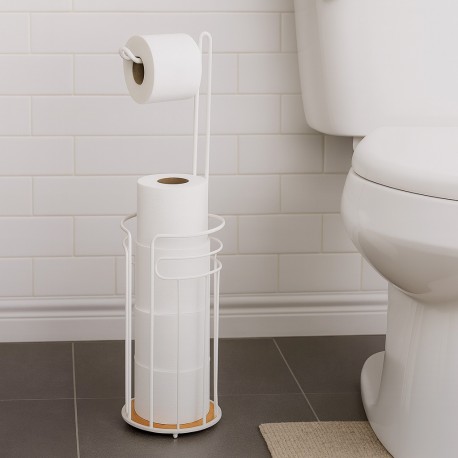PORTE-ROULEAUX SALLE DE BAIN BLANC PORTE-ROULEAUX SALLE DE BAIN BLANC