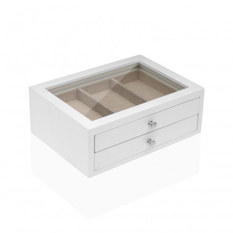 BOÎTE À BIJOUX BOIS BLANC NEIL