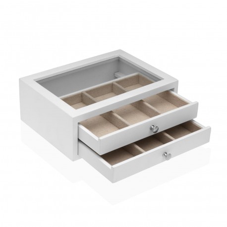 BOÎTE À BIJOUX BOIS BLANC NEIL