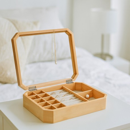 BOÎTE À BIJOUX EN BOIS ECLIPSE