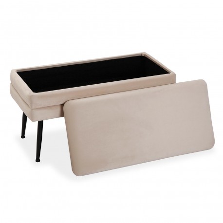 BANC DE LIT BEIGE