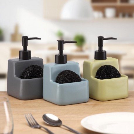 DISTRIBUTEUR ÉPONGE GRIS