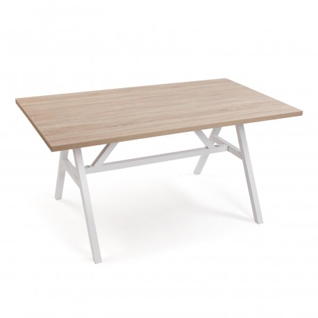 TABLE À MANGER SAGAS BLANCHE