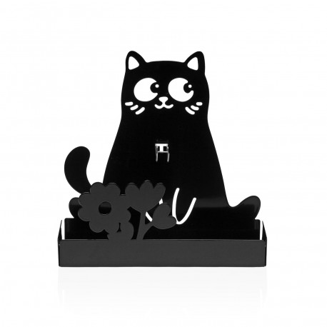 PORTE-SPIRALE ANTI-MOUSTIQUE CHAT MISU NOIR