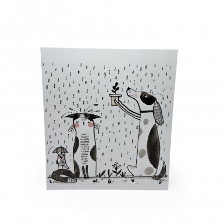 PORTE-PARAPLUIES ANIMAUX BLANC