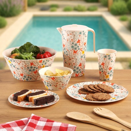 ASSIETTE RONDE FIORELLA 25CM