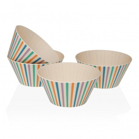 SET 4 COUPELLES RAYAS