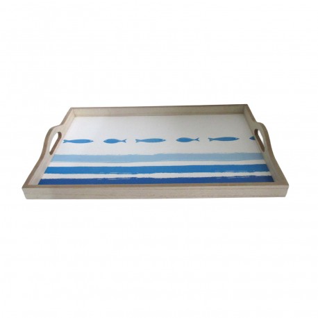 PLATEAU OCEANIC BOIS 45CM