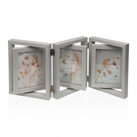 CADRE PHOTO BOIS MAGY TRIPLE 10X15