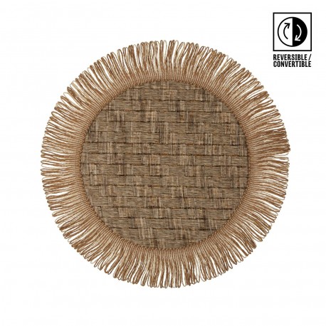 DESSOUS DE PLAT RÉVERSIBLE MARRON