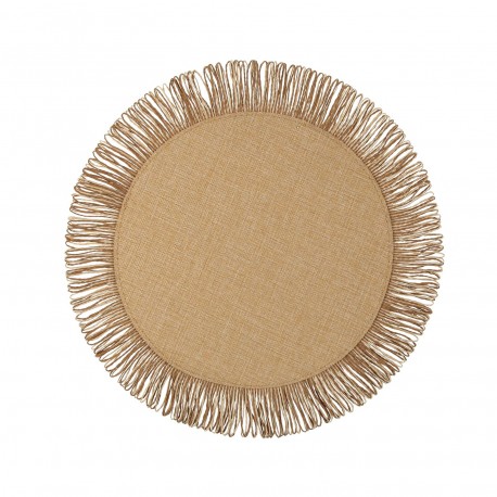 DESSOUS DE PLAT RÉVERSIBLE MARRON