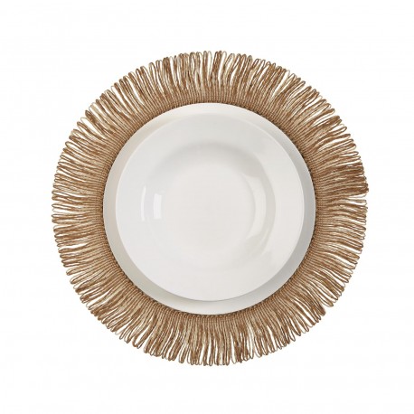 DESSOUS DE PLAT RÉVERSIBLE MARRON