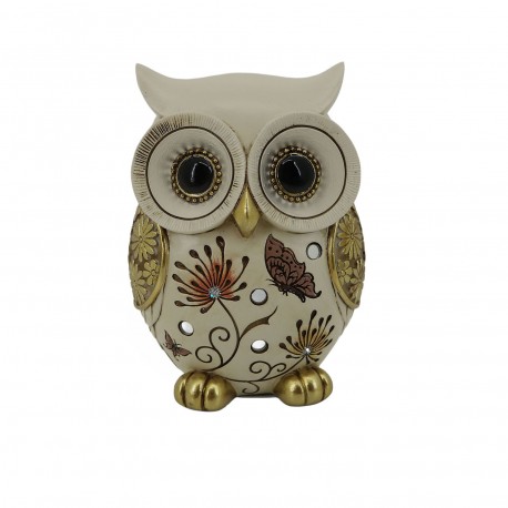 STATUETTE HIBOU DORÉ