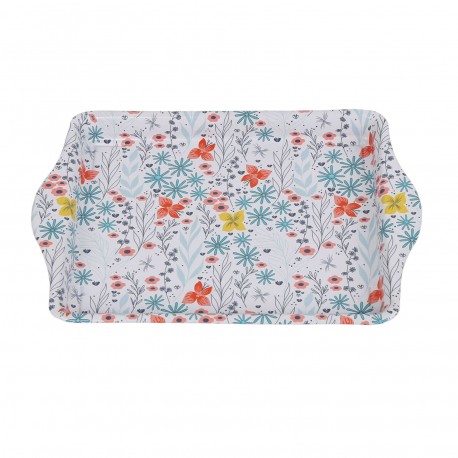 PLATEAU MÉTAL "FIORELLA" AVEC POIGNÉES