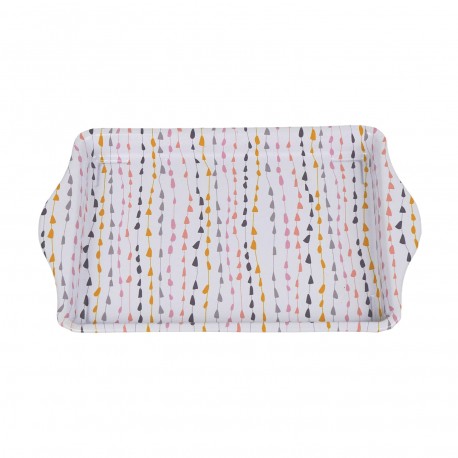 PLATEAU MÉTAL "NORDIC DROPS" AVEC POIGNÉES