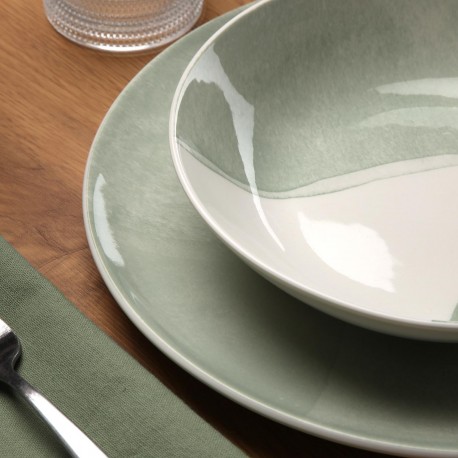 SERVICE 18 PIÈCES PICNIC VERT