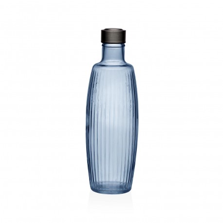 BOUTEILLE VERRE 1,2L VENUS BLEU