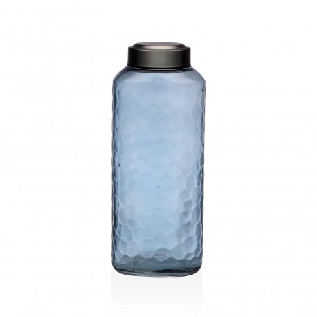 BOUTEILLE VERRE 1,3L BLEU