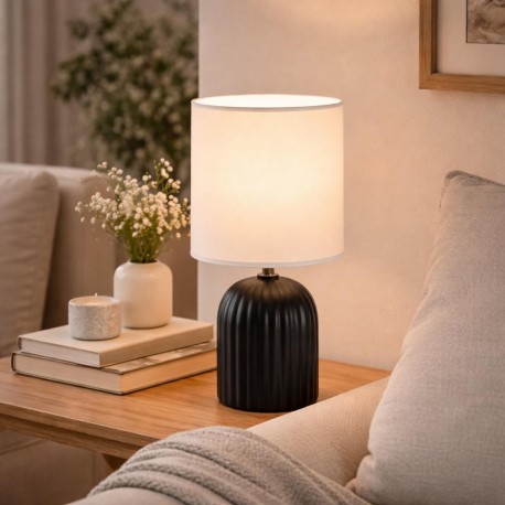 LAMPE MARA GRIS FONCÉ