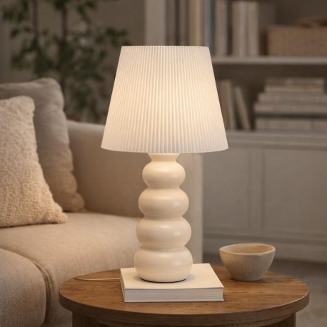 LAMPE ENYA BLANCHE