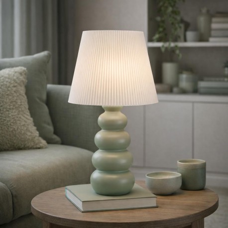 LAMPE ENYA GRIS CLAIR