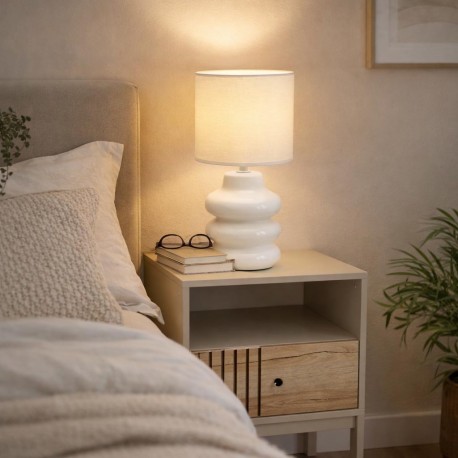 LAMPE URSULA BLANCHE