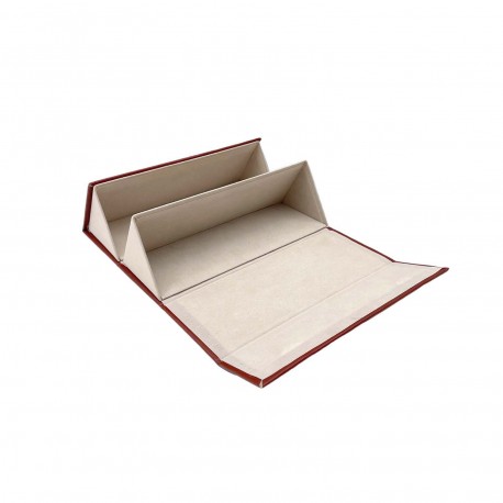 ÉTUI DOUBLE LUNETTES TERRACOTTA