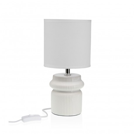 LAMPE TABLE CRETA BLANC