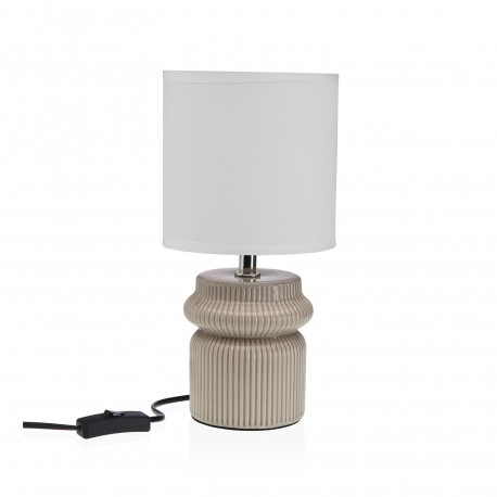 LAMPE TABLE CRETA GRIS