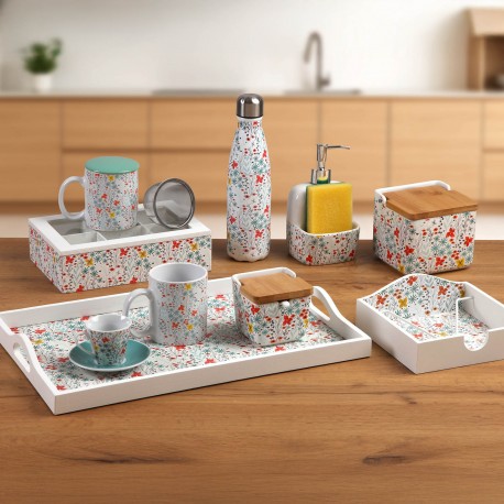 SET 4 VERRES FIORELLA