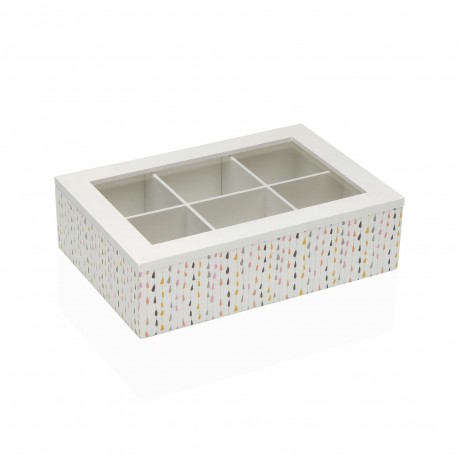 BOÎTE À THÉ NORDIC DROPS 6 EMPLACEMENTS