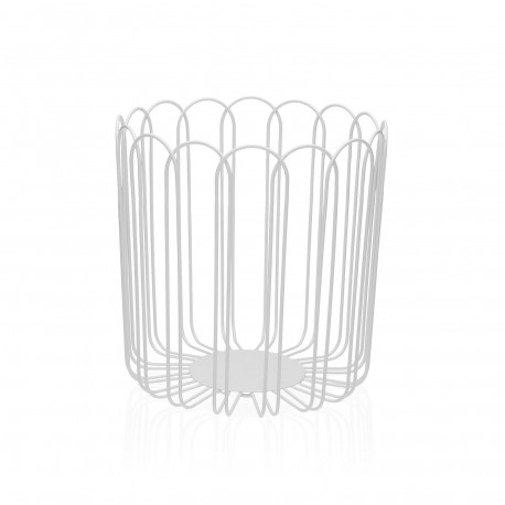 CORBEILLE À FRUITS HAUTE BLANCHE