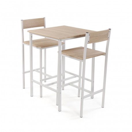 SET TABLE ET 2 CHAISES