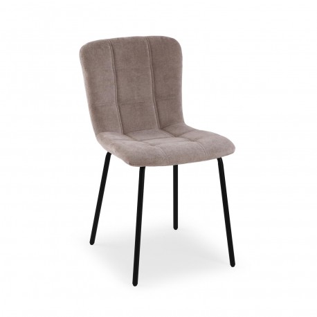 CHAISE TAPISSÉE BEIGE