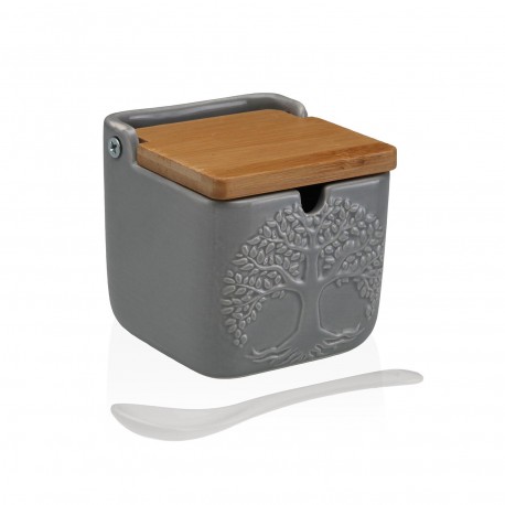 SUCRIER CARRÉ GRIS ARBRE