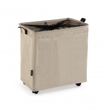 PANIER À LINGE TRIPLE BEIGE