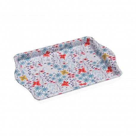 PLATEAU MÉTAL "FIORELLA" AVEC POIGNÉES