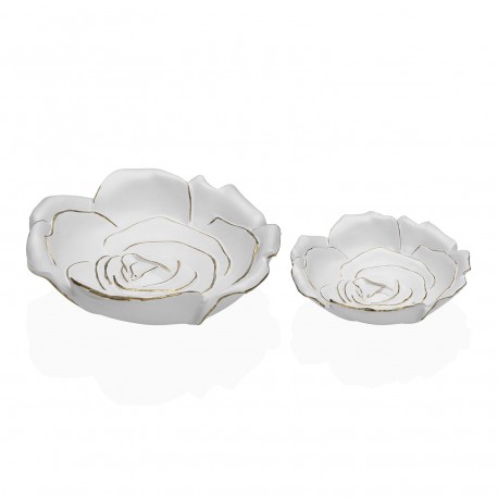 CENTRE DE TABLE FLEUR BLANCHE