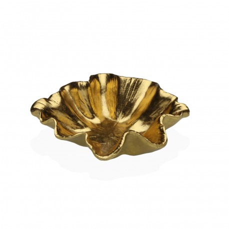 CENTRE DE TABLE FLEUR DORÉE