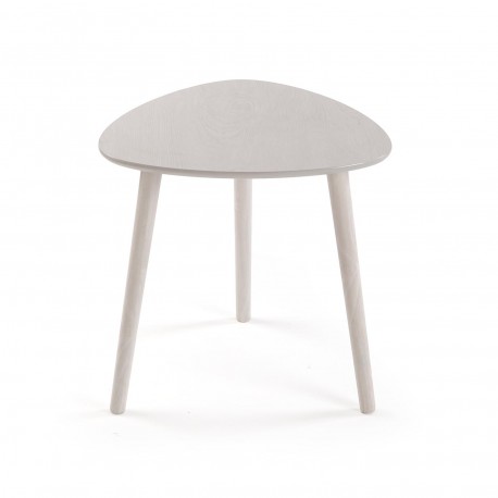 SET DE 3 TABLES D'APPOINT BLANC