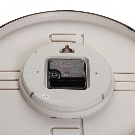 HORLOGE MURALE BLANCHE 30 CM