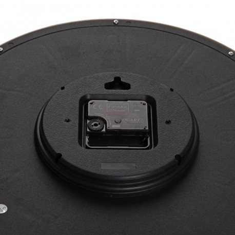 HORLOGE MURALE GRISE 33 CM