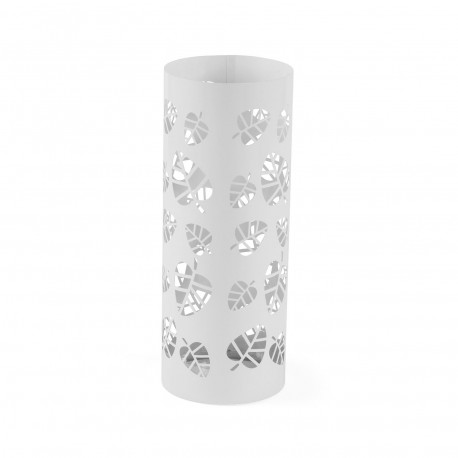 PORTE-PARAPLUIES FEUILLES TOMBANTES BLANC