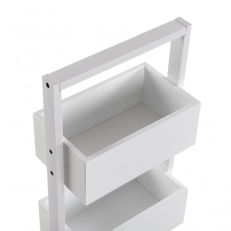 ÉTAGÈRE 3 NIVEAUX BLANCHE