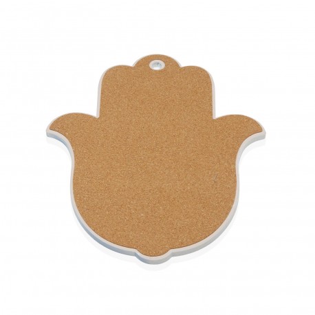 DESSOUS DE PLAT MAIN ROUGE