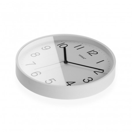 HORLOGE MURALE BLANCHE 30 CM