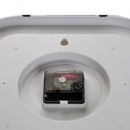 HORLOGE MURALE "SQUARE" GRISE