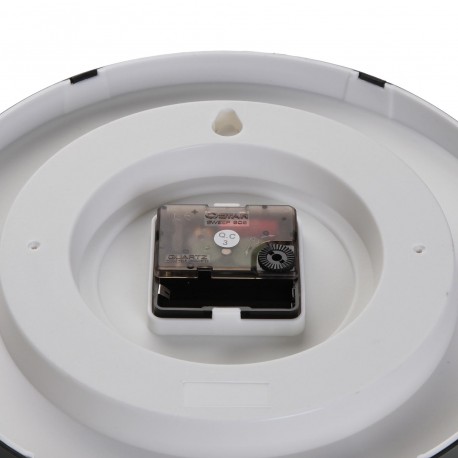 HORLOGE MURALE NOIRE 25 CM