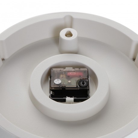 HORLOGE MURALE BLANCHE 26 CM